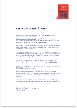 Grundsatzerklärung Vorschau
